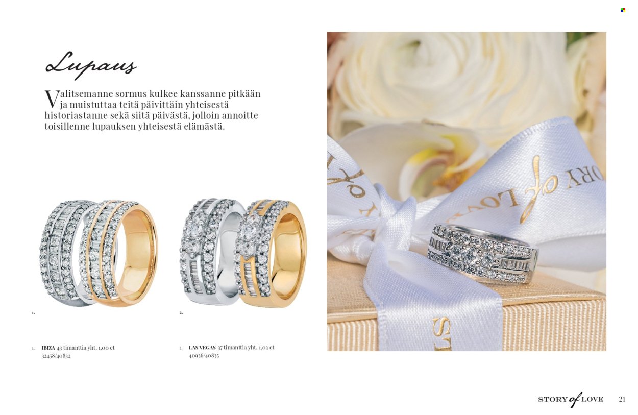 KULTAJOUSI tarjoukset - Story of Love