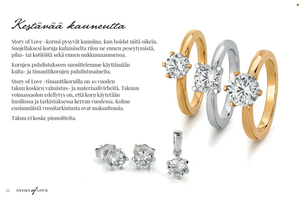 KULTAJOUSI tarjoukset - Story of Love