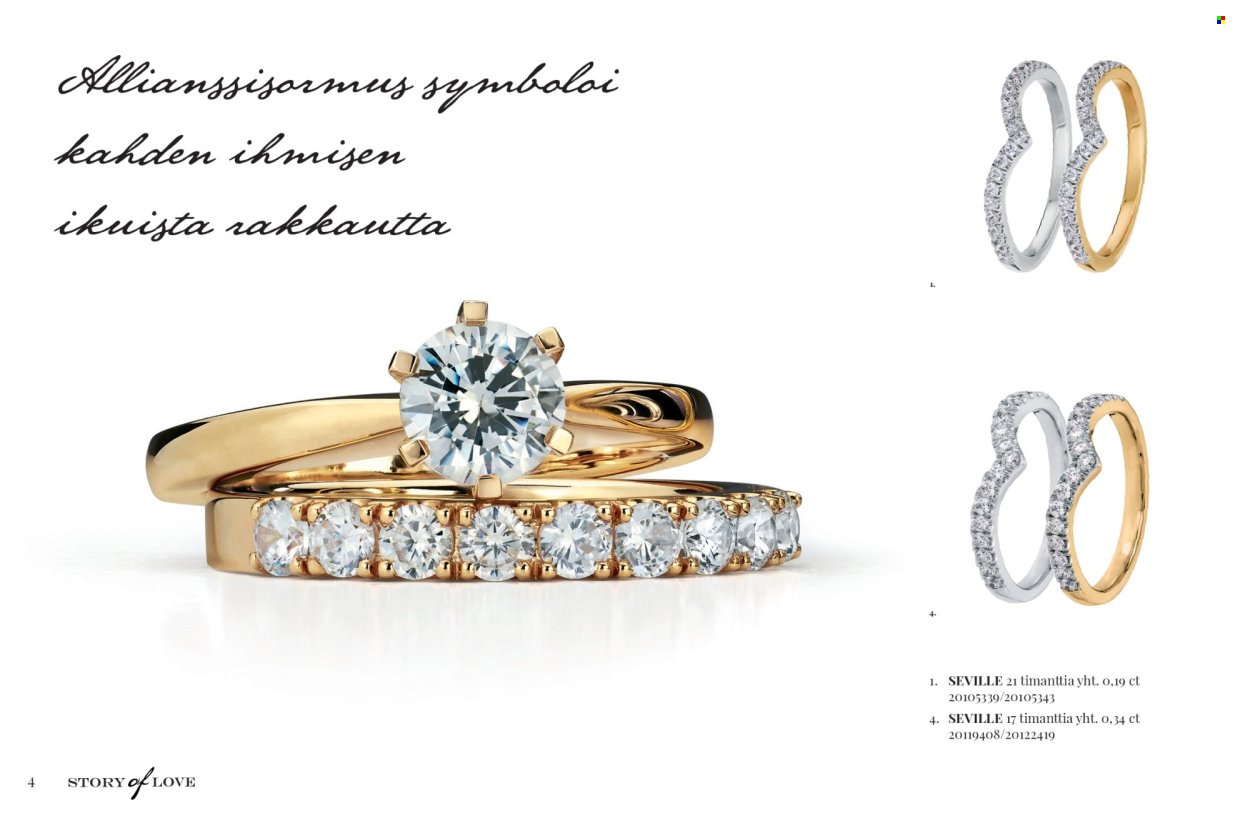 KULTAJOUSI tarjoukset - Story of Love