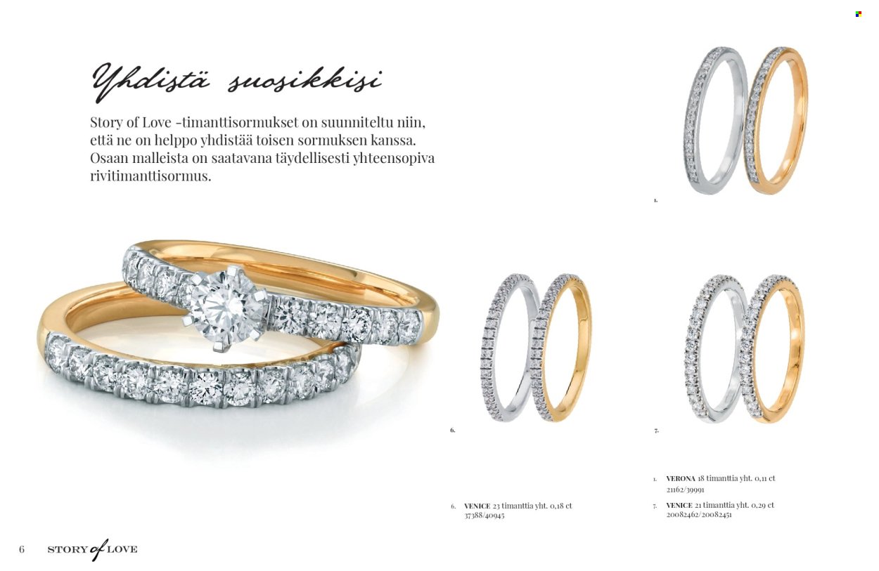 KULTAJOUSI tarjoukset - Story of Love