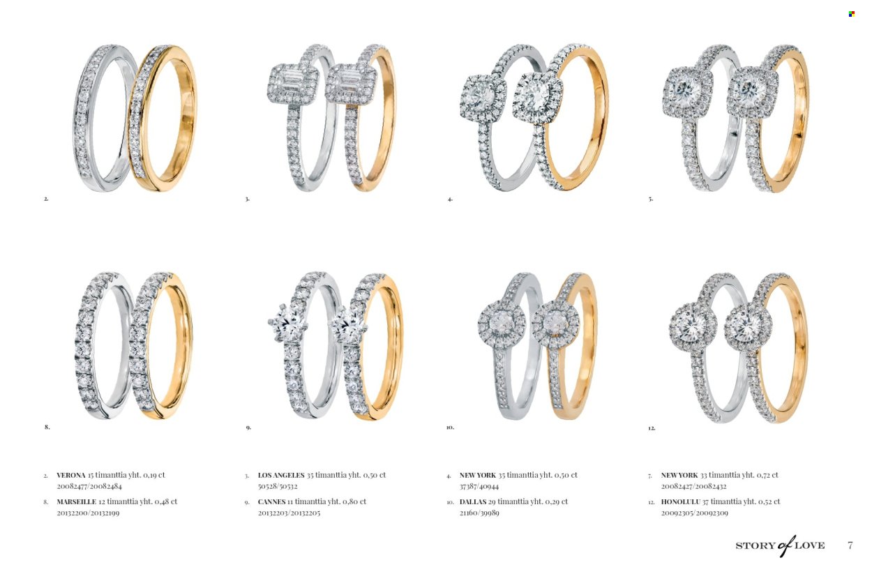 KULTAJOUSI tarjoukset - Story of Love