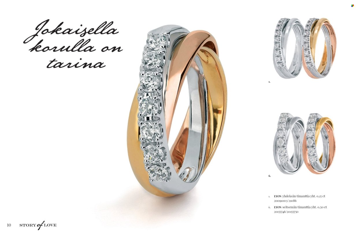 KULTAJOUSI tarjoukset - Story of Love