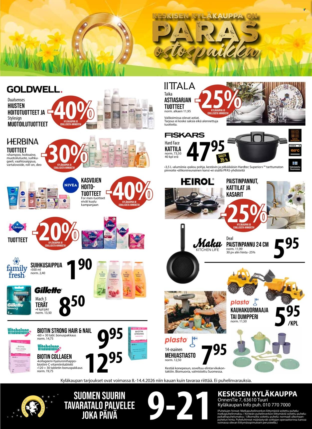 TUURI tarjoukset - Alkaen KE 8.4.2026