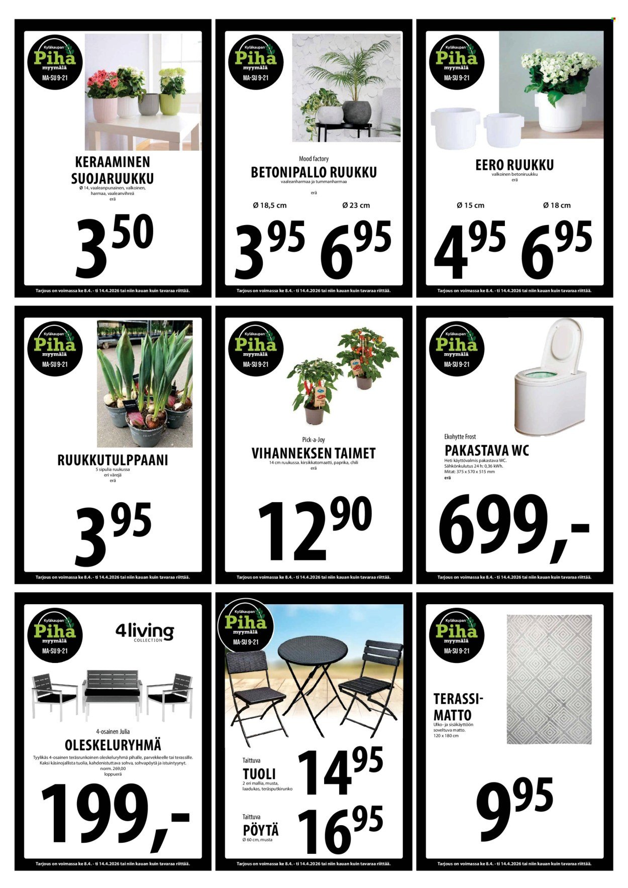 TUURI tarjoukset - Alkaen KE 8.4.2026