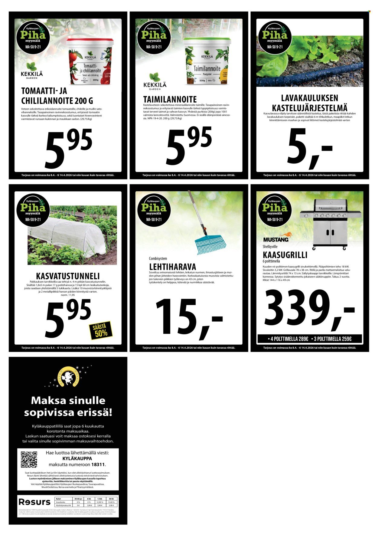 TUURI tarjoukset - Alkaen KE 8.4.2026