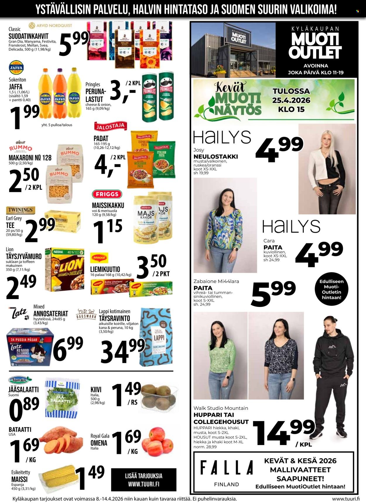 TUURI tarjoukset - Alkaen KE 8.4.2026