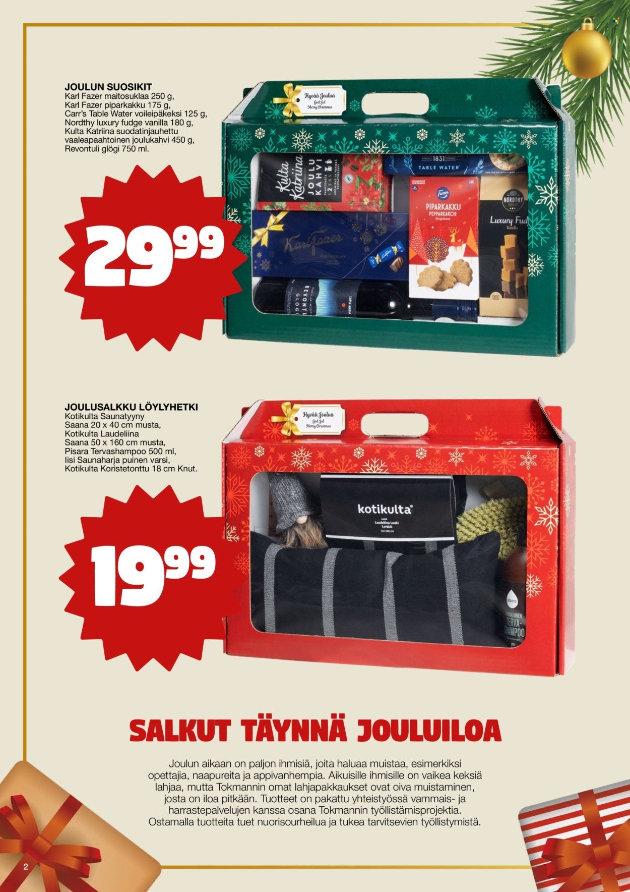 TOKMANNI tarjoukset - Joulukuvasto 2026