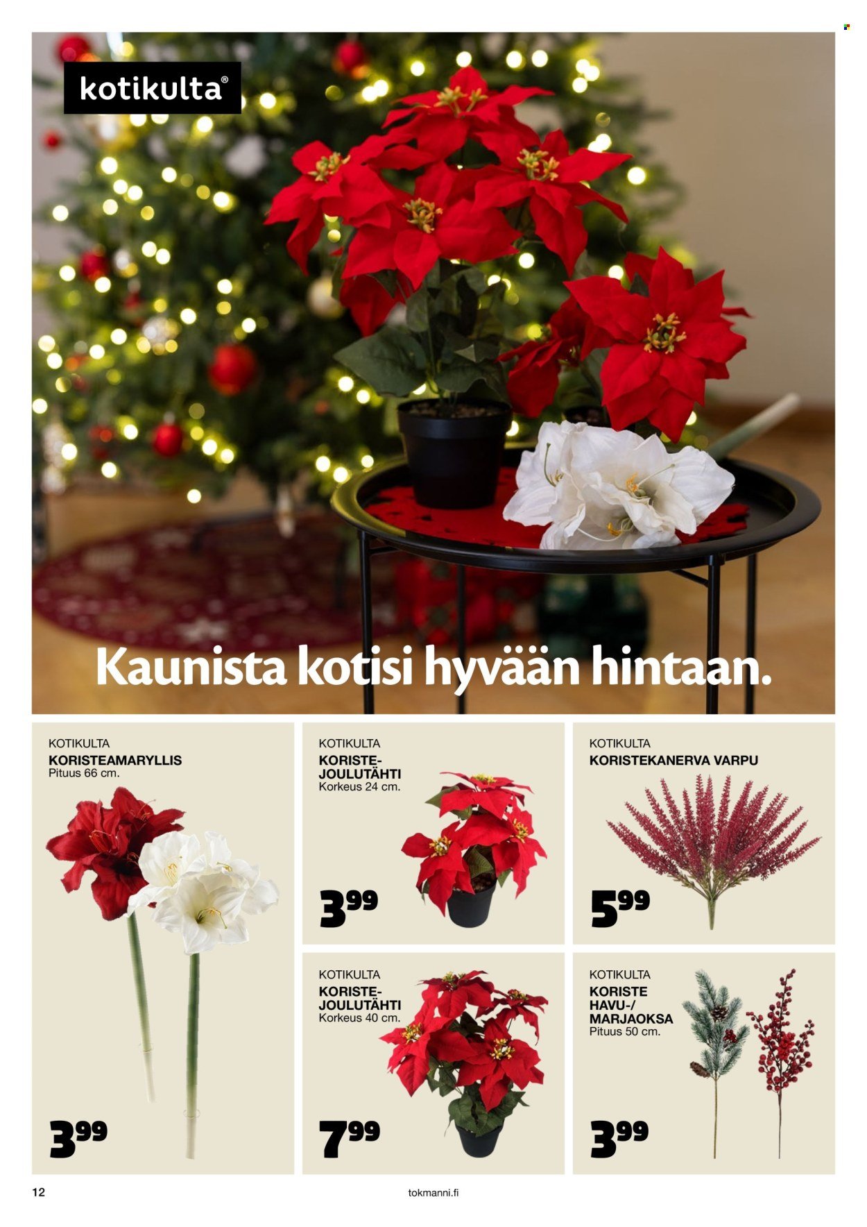 TOKMANNI tarjoukset - Joulukuvasto 2026
