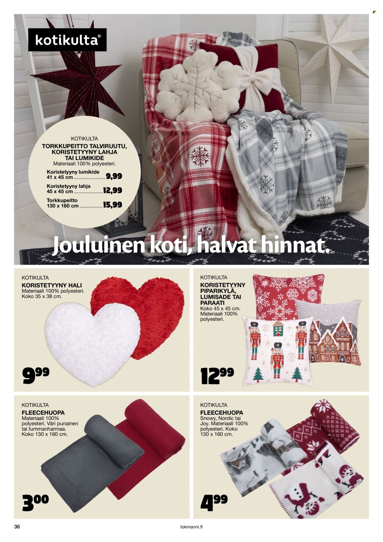 TOKMANNI tarjoukset - Joulukuvasto 2026