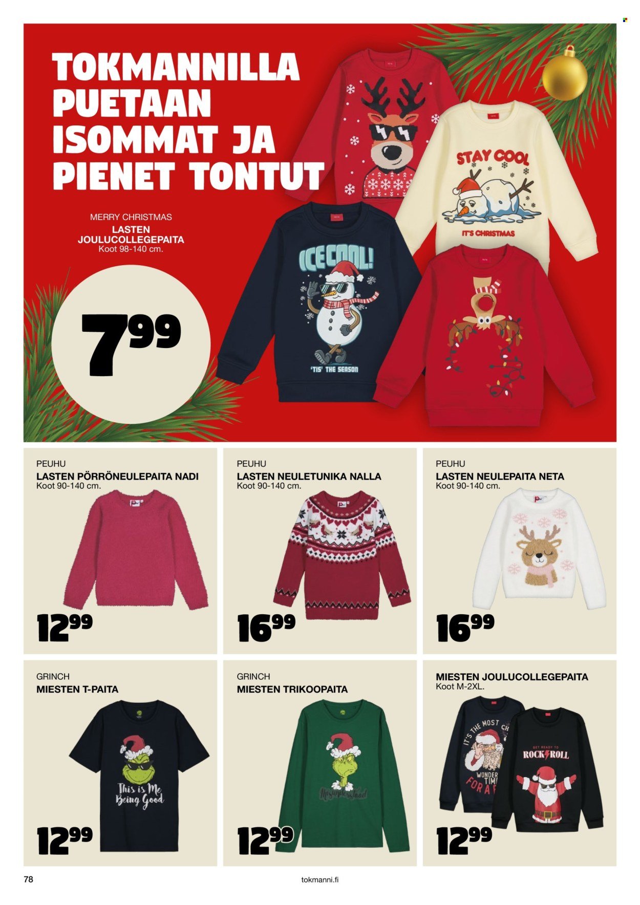 TOKMANNI tarjoukset - Joulukuvasto 2026