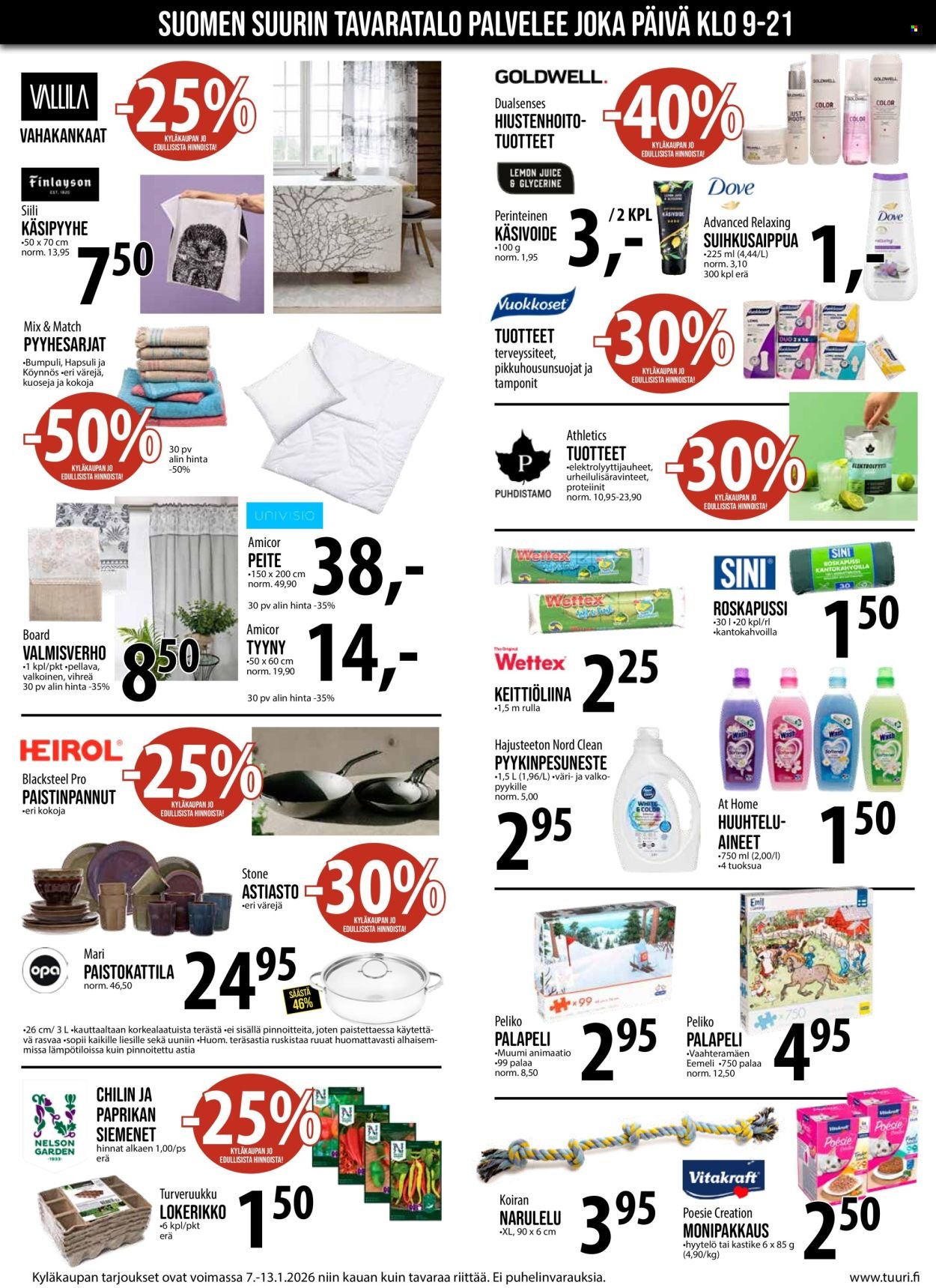 TUURI tarjoukset - Alkaen KE 7.1.2026