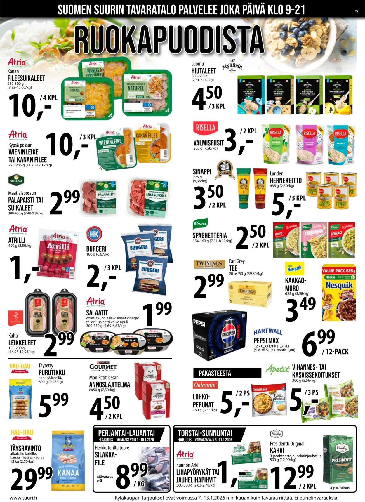TUURI tarjoukset - Alkaen KE 7.1.2026