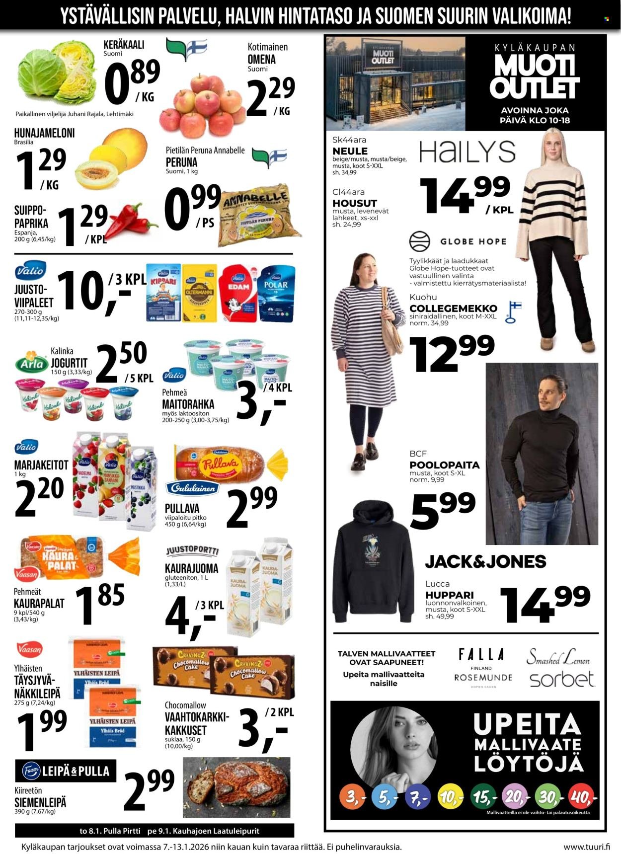 TUURI tarjoukset - Alkaen KE 7.1.2026