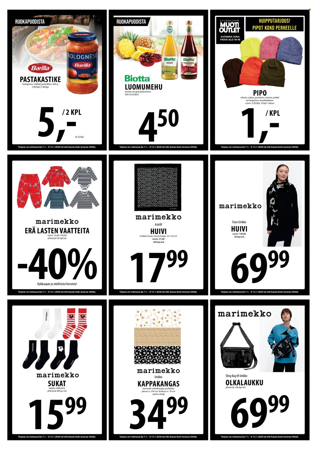 TUURI tarjoukset - Alkaen KE 7.1.2026