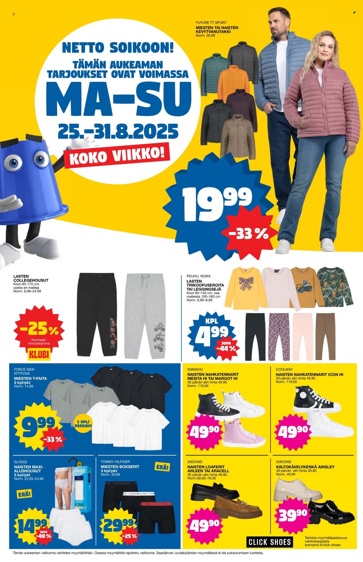 TOKMANNI tarjoukset - Tarjoussanomat (2025-08-25 - 2025-08-31)