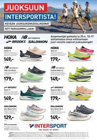 INTERSPORT tarjoukset - Kevään juoksukenkätarjoukset