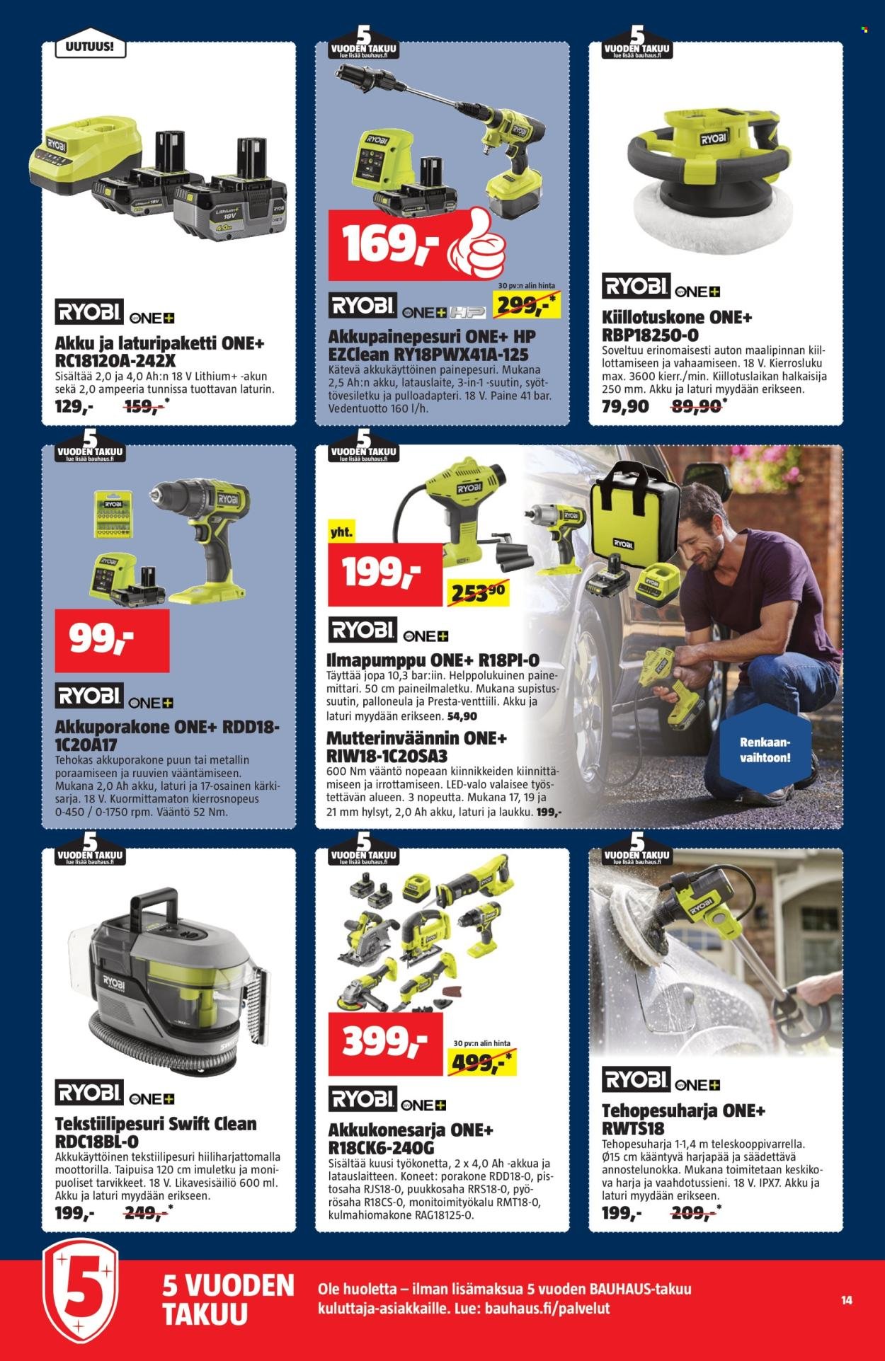 BAUHAUS tarjoukset - Alkaen TI 31.3.2026