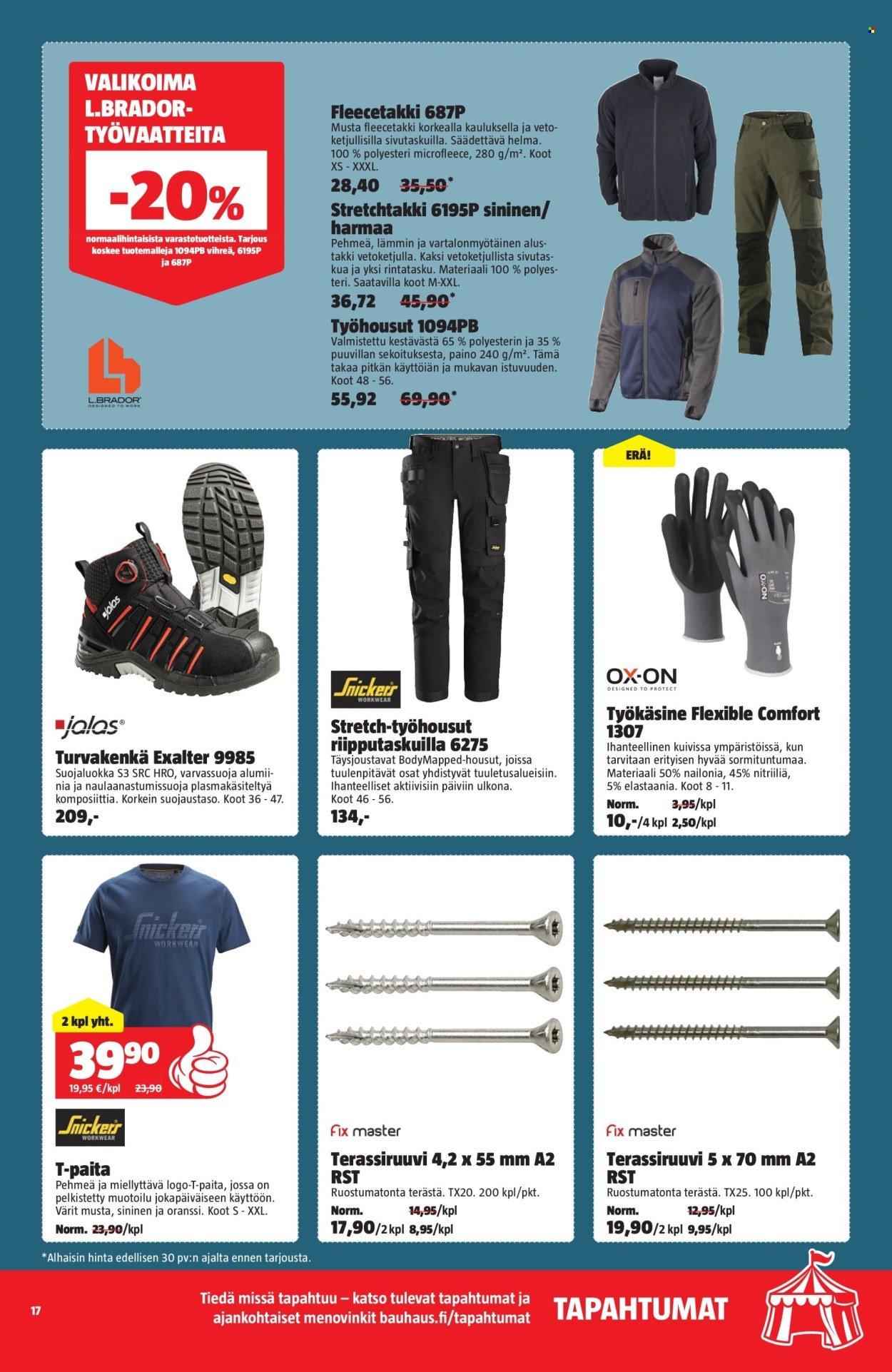 BAUHAUS tarjoukset - Alkaen TI 31.3.2026