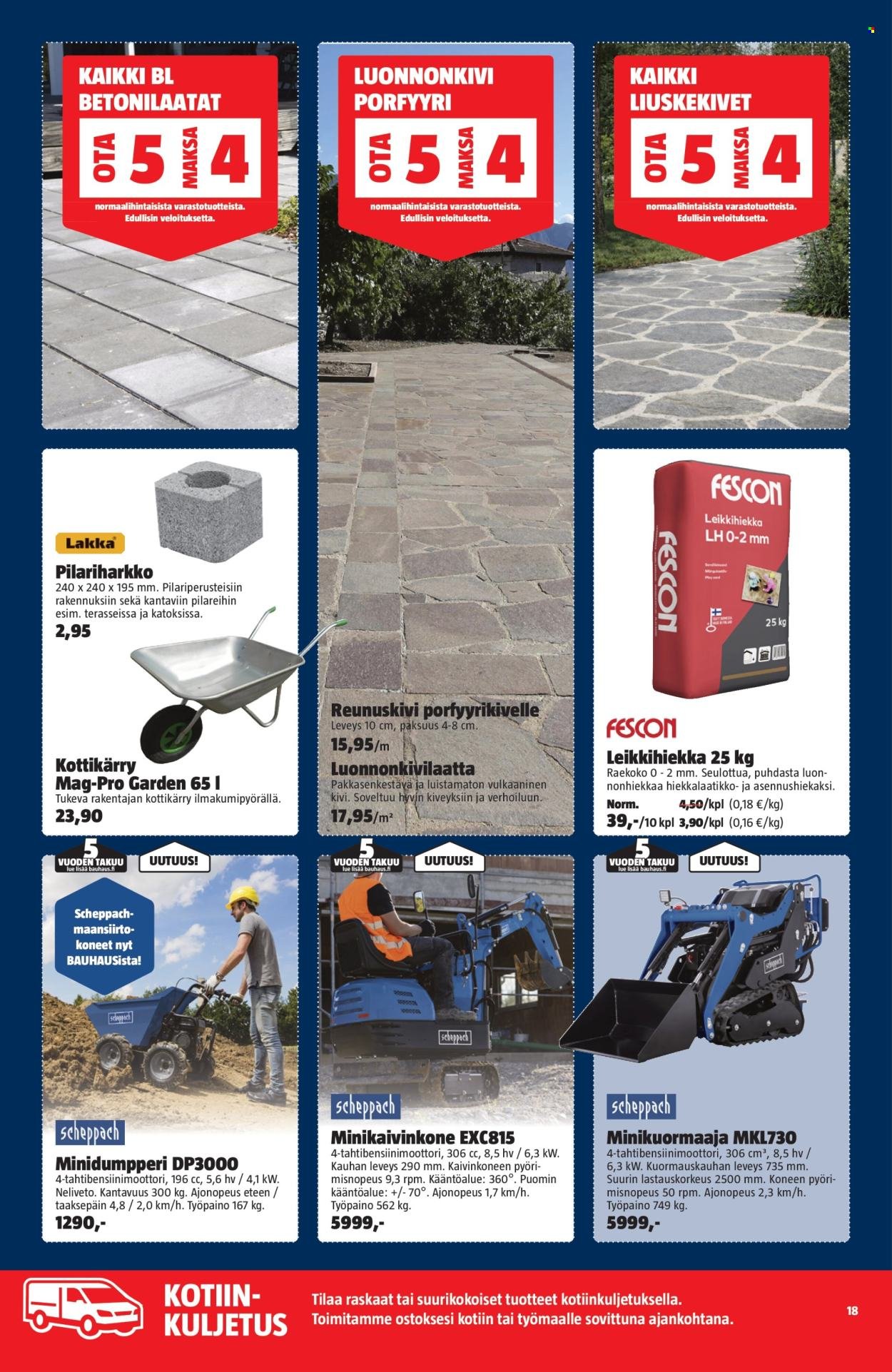 BAUHAUS tarjoukset - Alkaen TI 31.3.2026