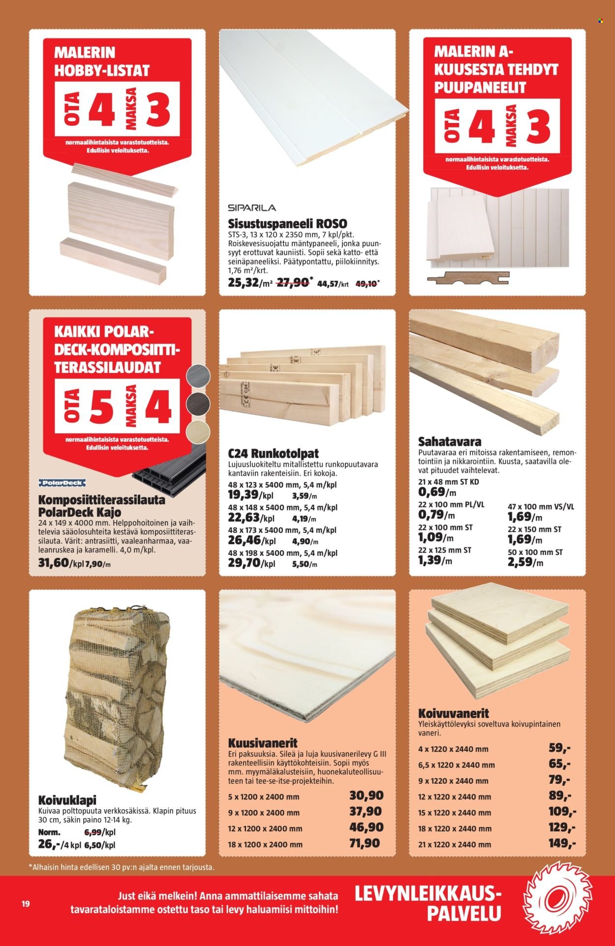 BAUHAUS tarjoukset - Alkaen TI 31.3.2026