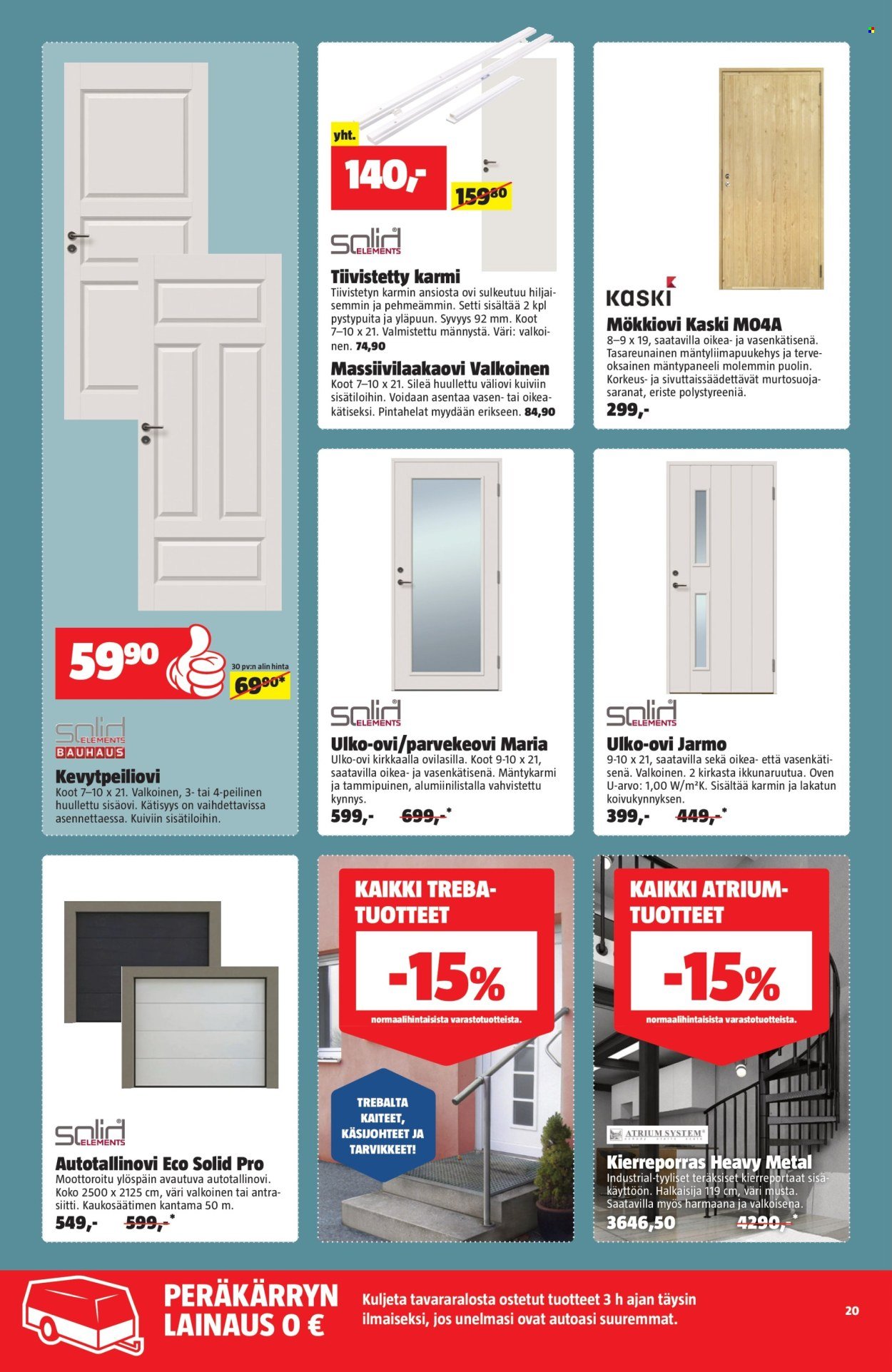 BAUHAUS tarjoukset - Alkaen TI 31.3.2026