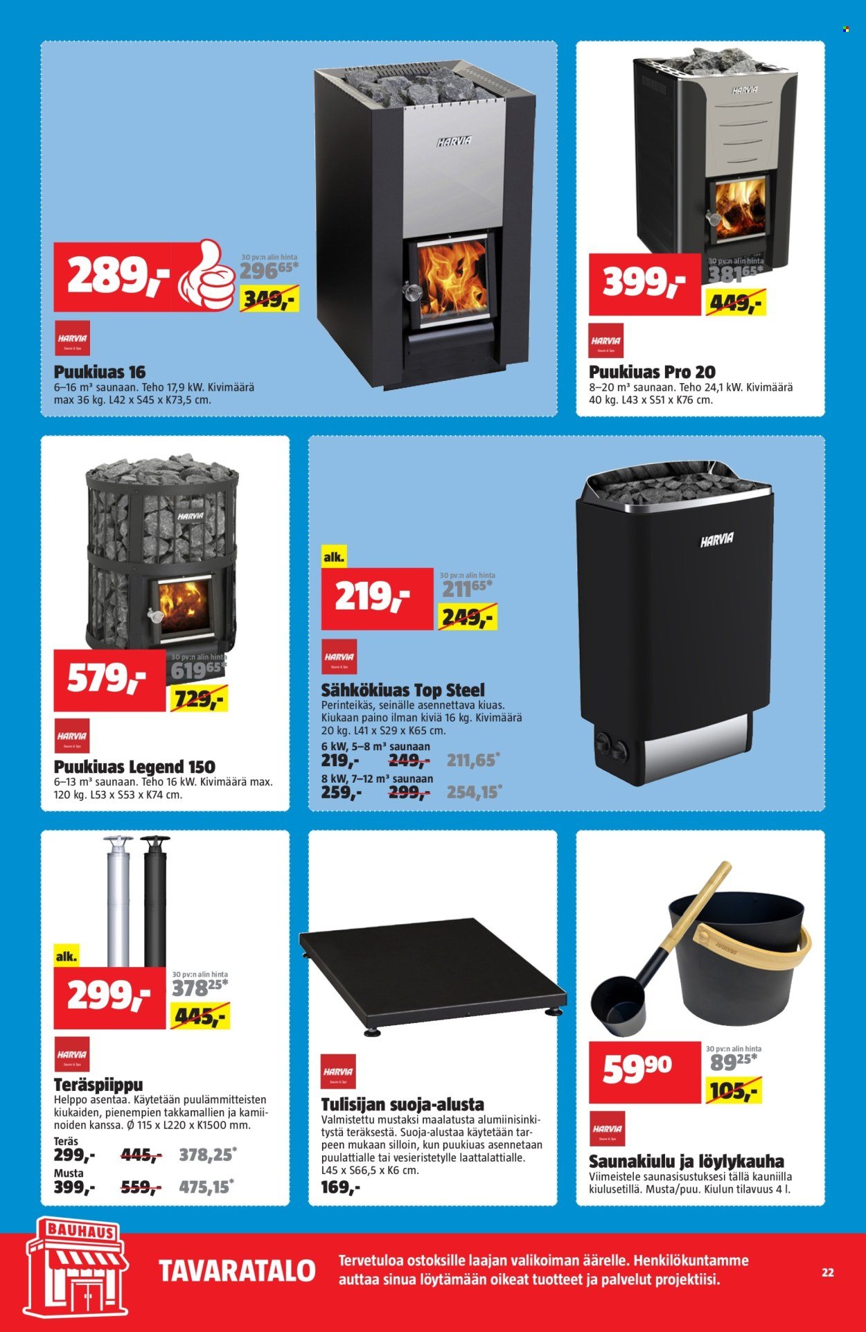 BAUHAUS tarjoukset - Alkaen TI 31.3.2026