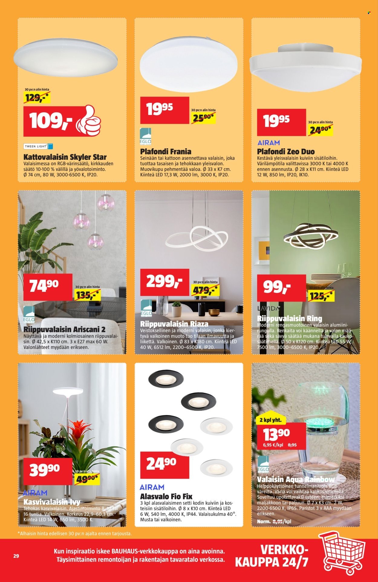 BAUHAUS tarjoukset - Alkaen TI 31.3.2026