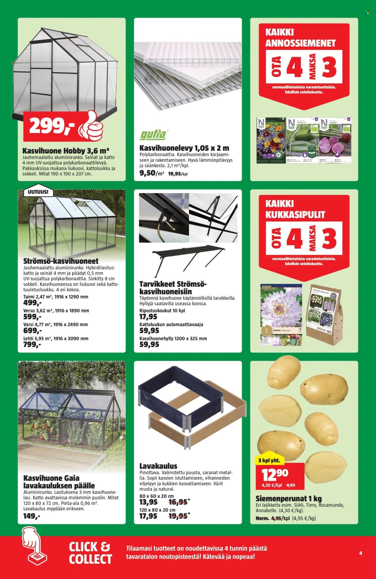 BAUHAUS tarjoukset - Alkaen TI 31.3.2026