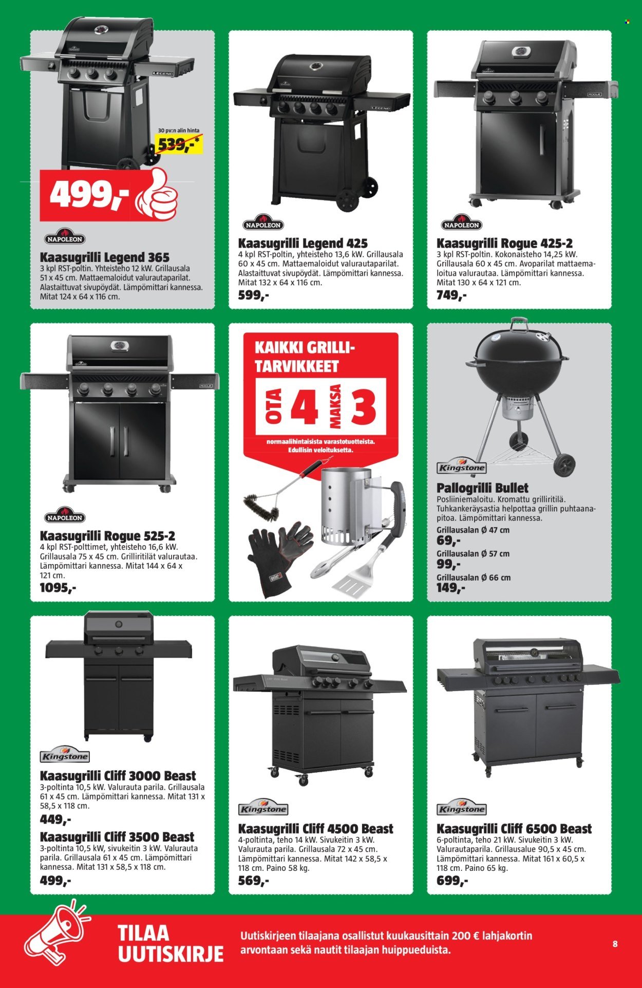 BAUHAUS tarjoukset - Alkaen TI 31.3.2026