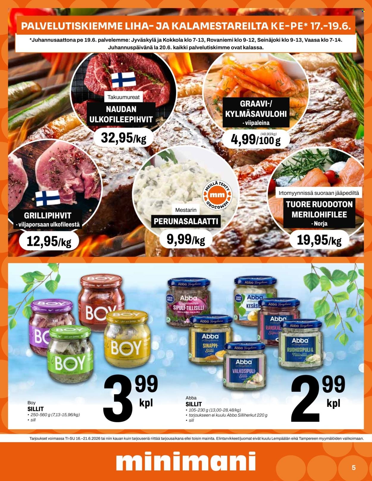 MINIMANI tarjoukset - Alkaen TI 16.6.2026