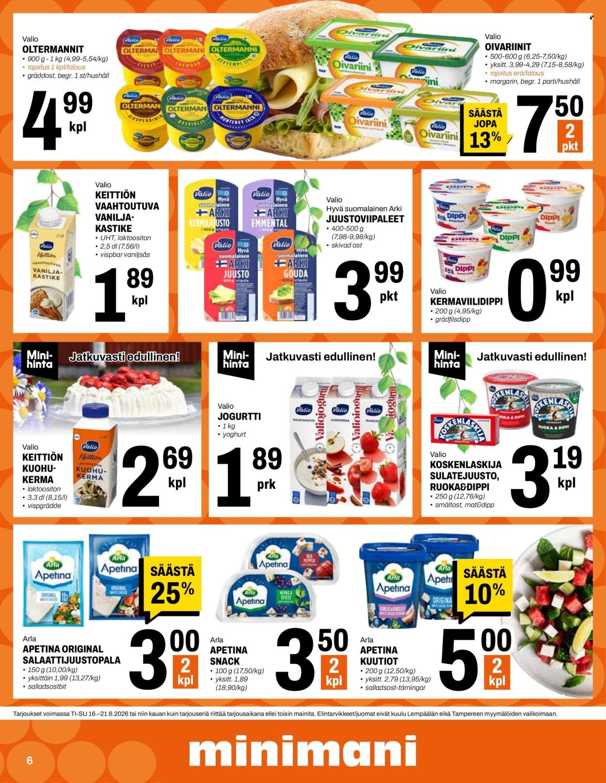 MINIMANI tarjoukset - Alkaen TI 16.6.2026