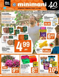 MINIMANI tarjoukset - Alkaen TI 16.6.2026