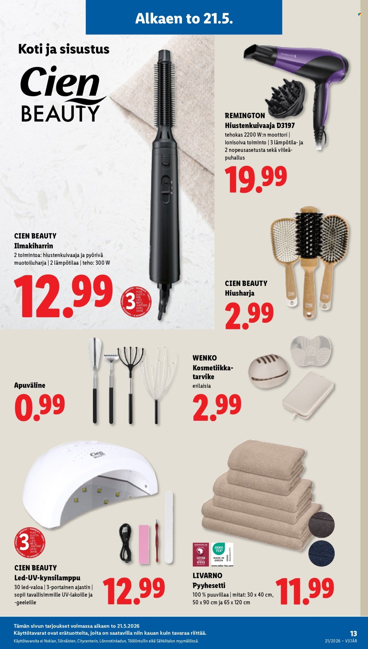 LIDL tarjoukset - Alkaen TO 21.5.2026