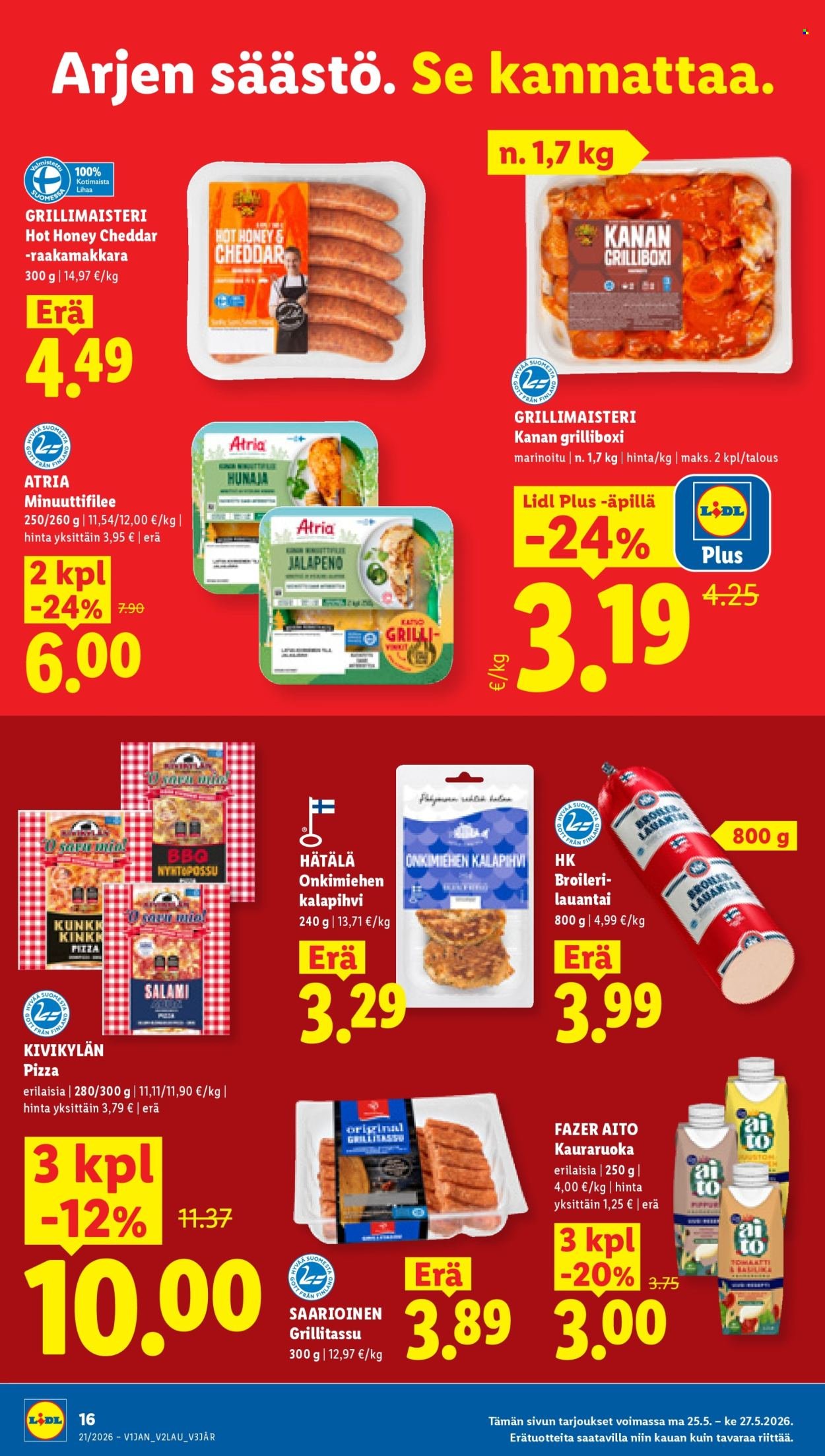 LIDL tarjoukset - Alkaen TO 21.5.2026
