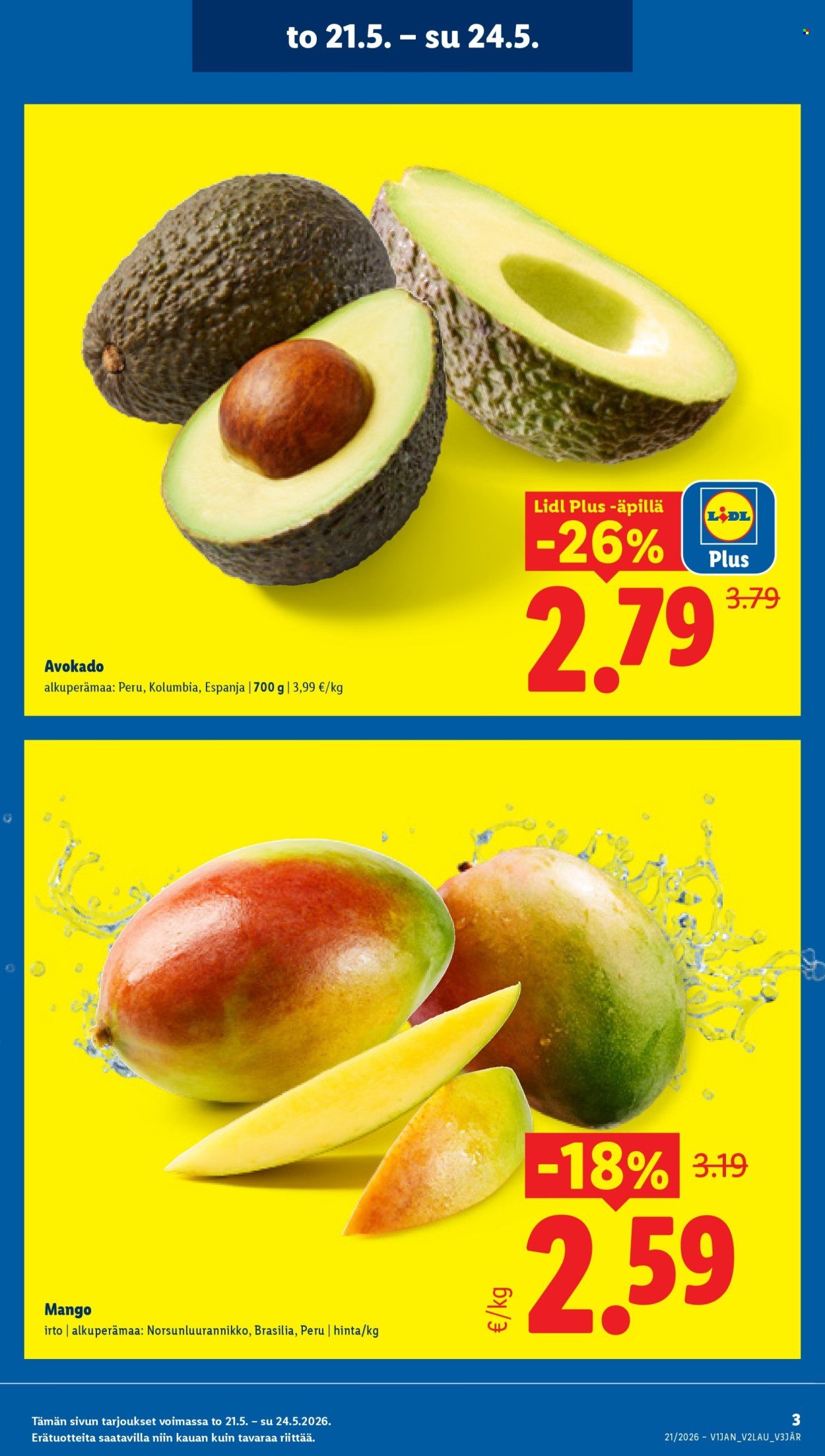 LIDL tarjoukset - Alkaen TO 21.5.2026