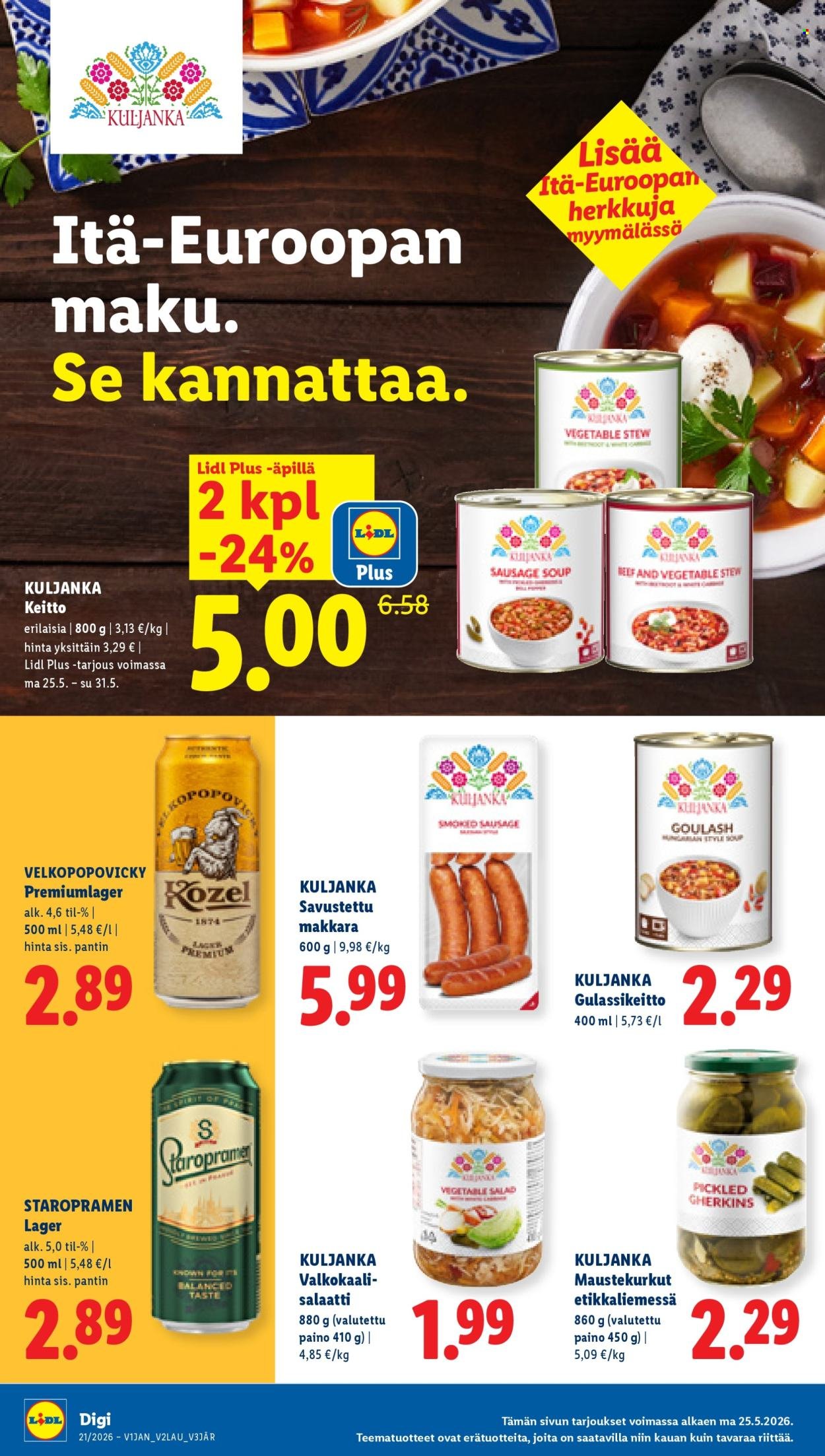 LIDL tarjoukset - Alkaen TO 21.5.2026