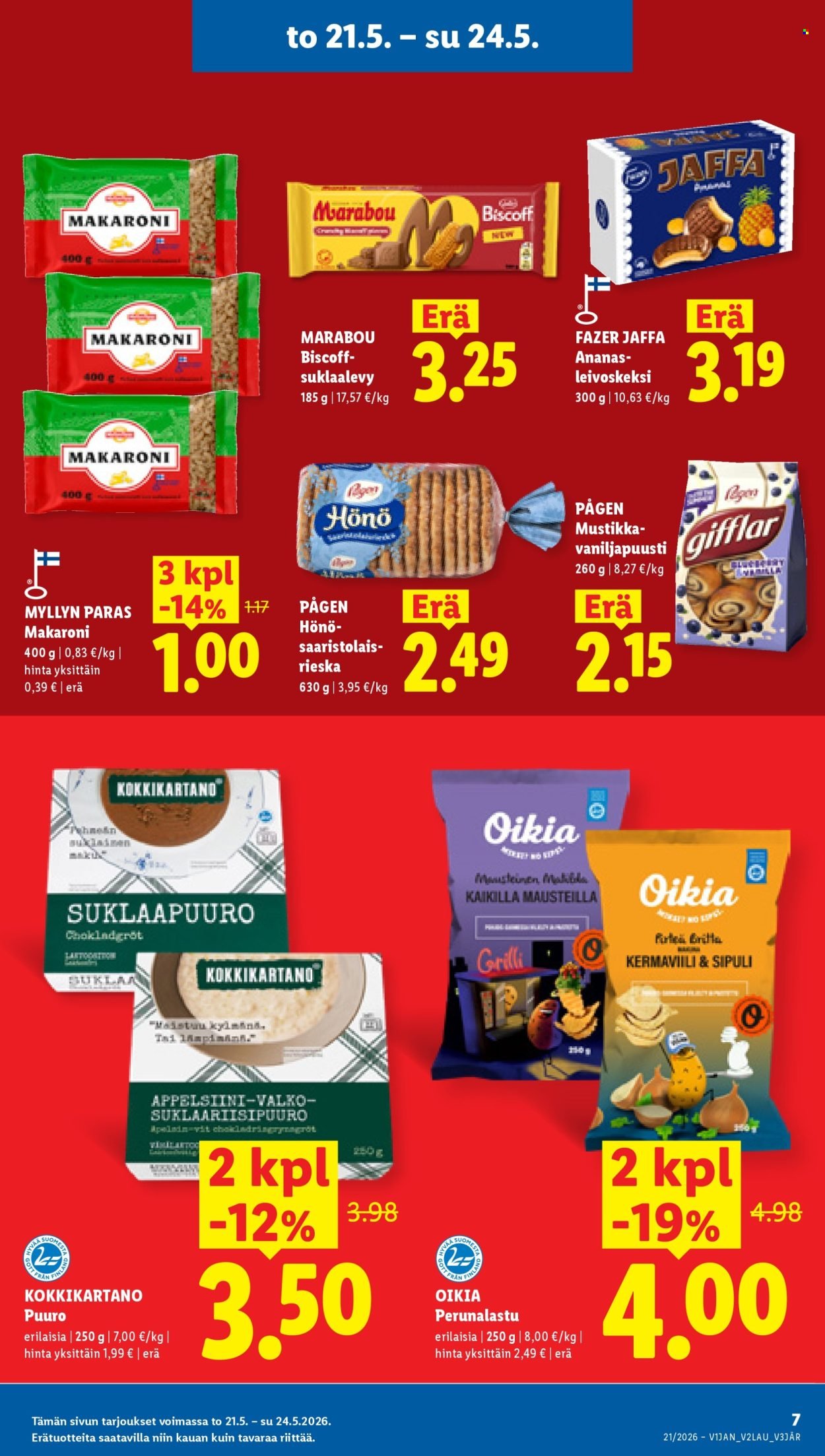 LIDL tarjoukset - Alkaen TO 21.5.2026