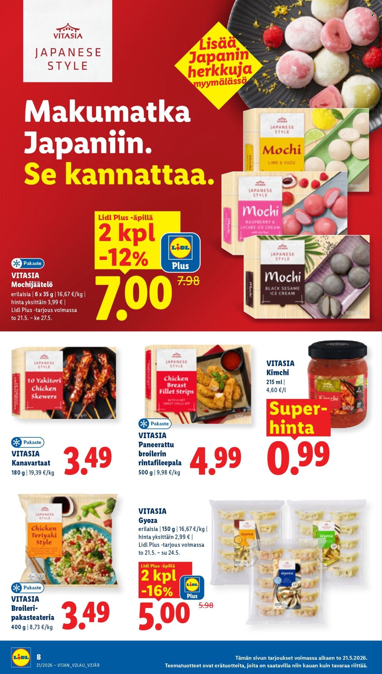LIDL tarjoukset - Alkaen TO 21.5.2026