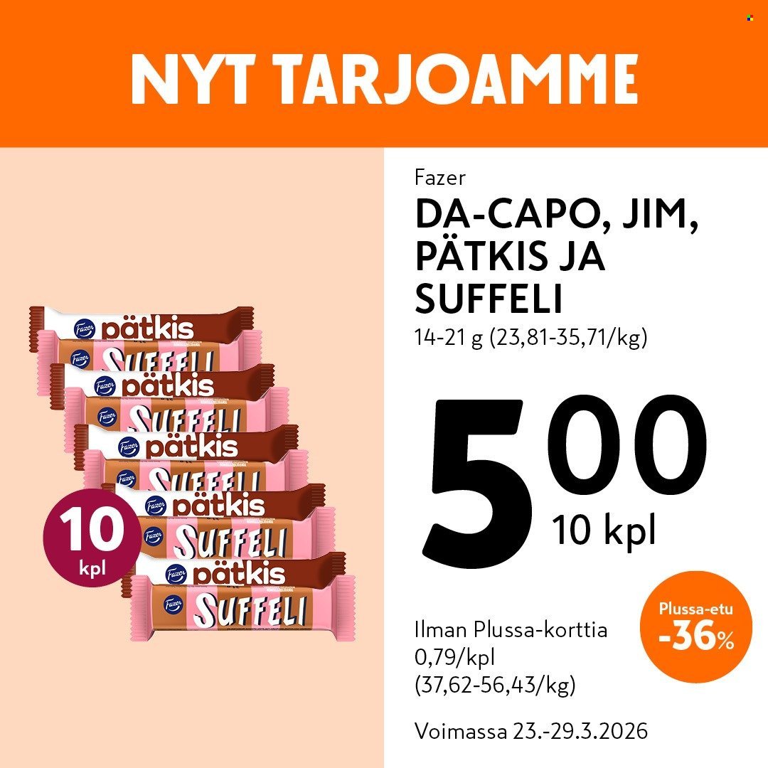 K-MARKET tarjoukset - Alkaen MA 23.3.2026