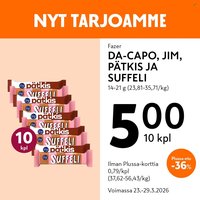 K-MARKET tarjoukset - Alkaen MA 23.3.2026