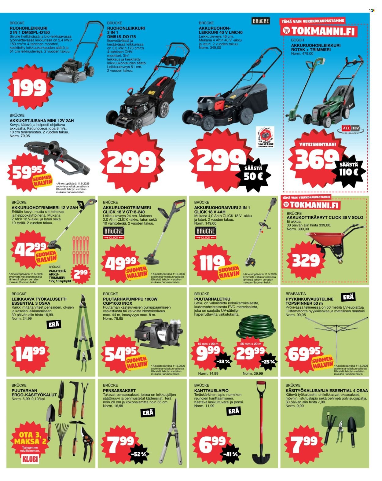 TOKMANNI tarjoukset - https://tarjoussanomat.tokmanni.fi/Tarjoussanomat/?page=1
