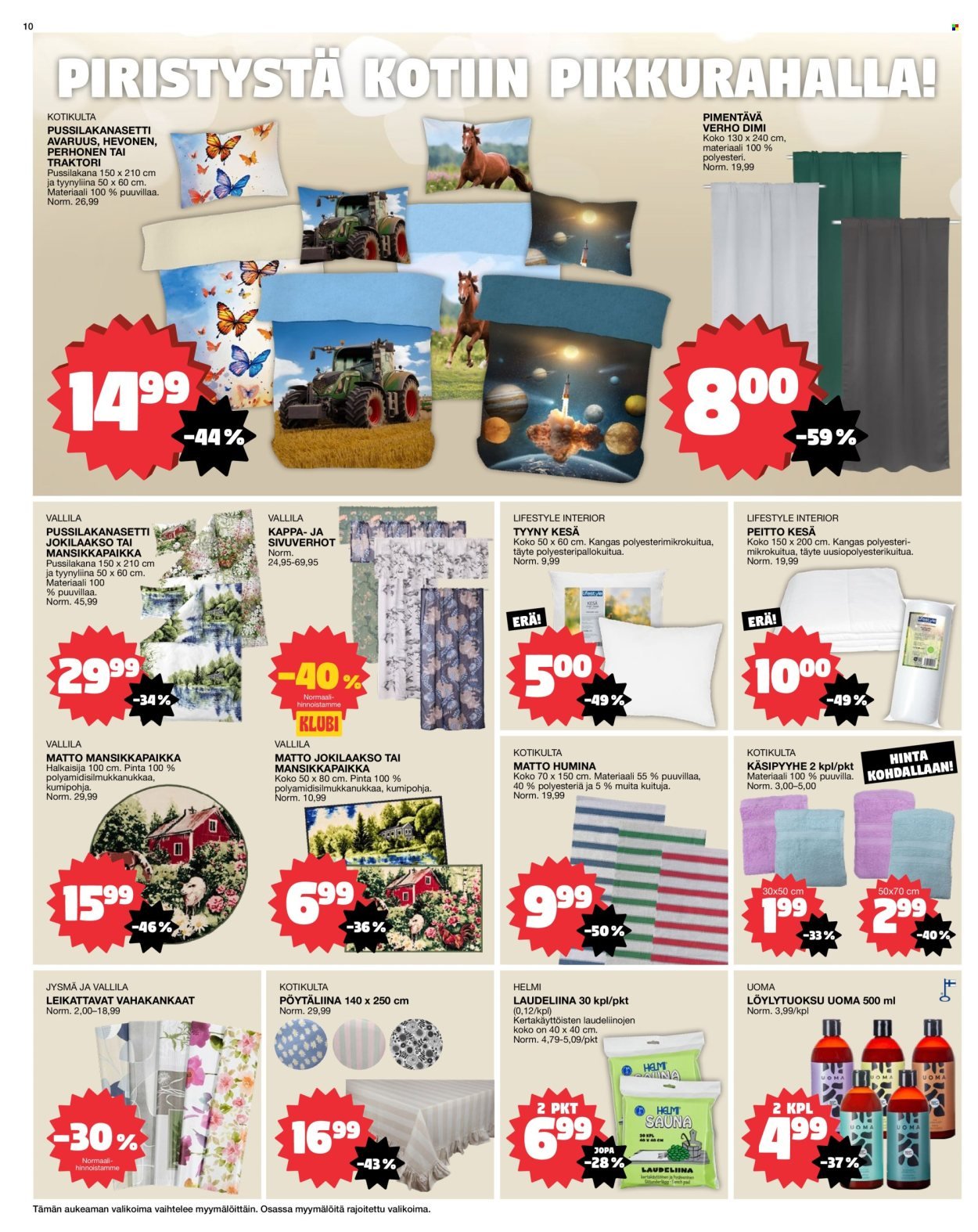 TOKMANNI tarjoukset - https://tarjoussanomat.tokmanni.fi/Tarjoussanomat/?page=1