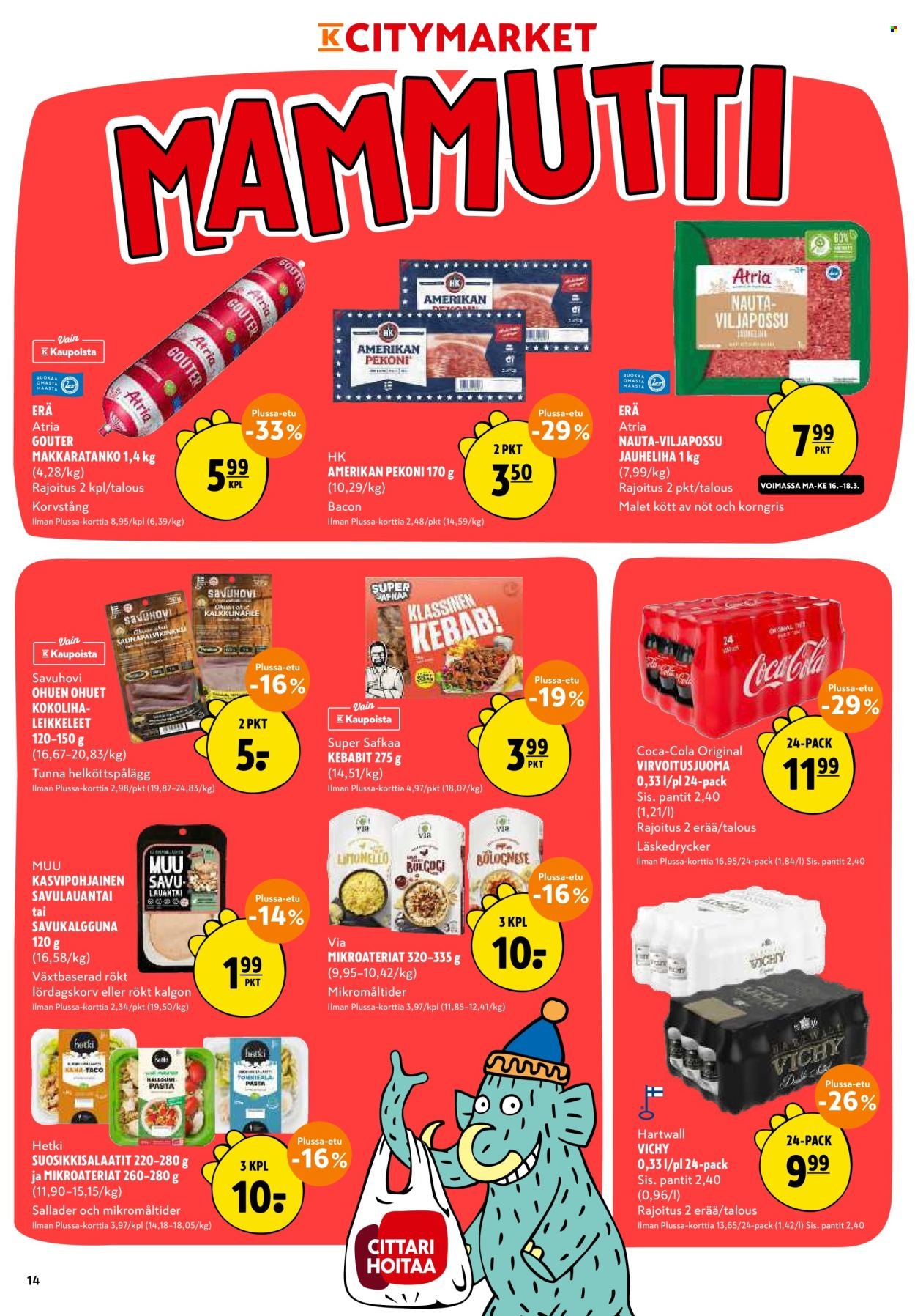 K-CITYMARKET tarjoukset - Alkaen MA 16.3.2026