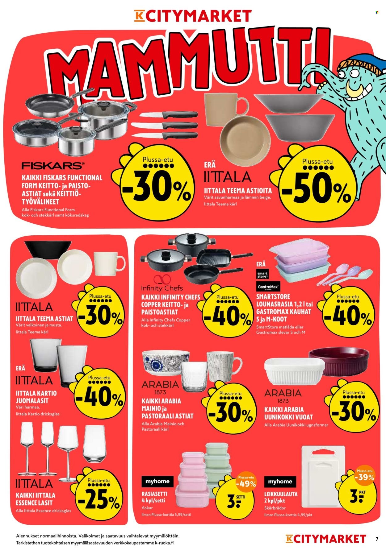 K-CITYMARKET tarjoukset - Alkaen MA 16.3.2026