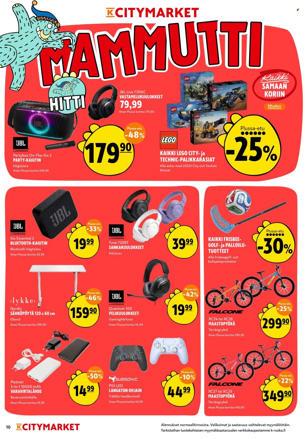 K-CITYMARKET tarjoukset - Alkaen MA 16.3.2026