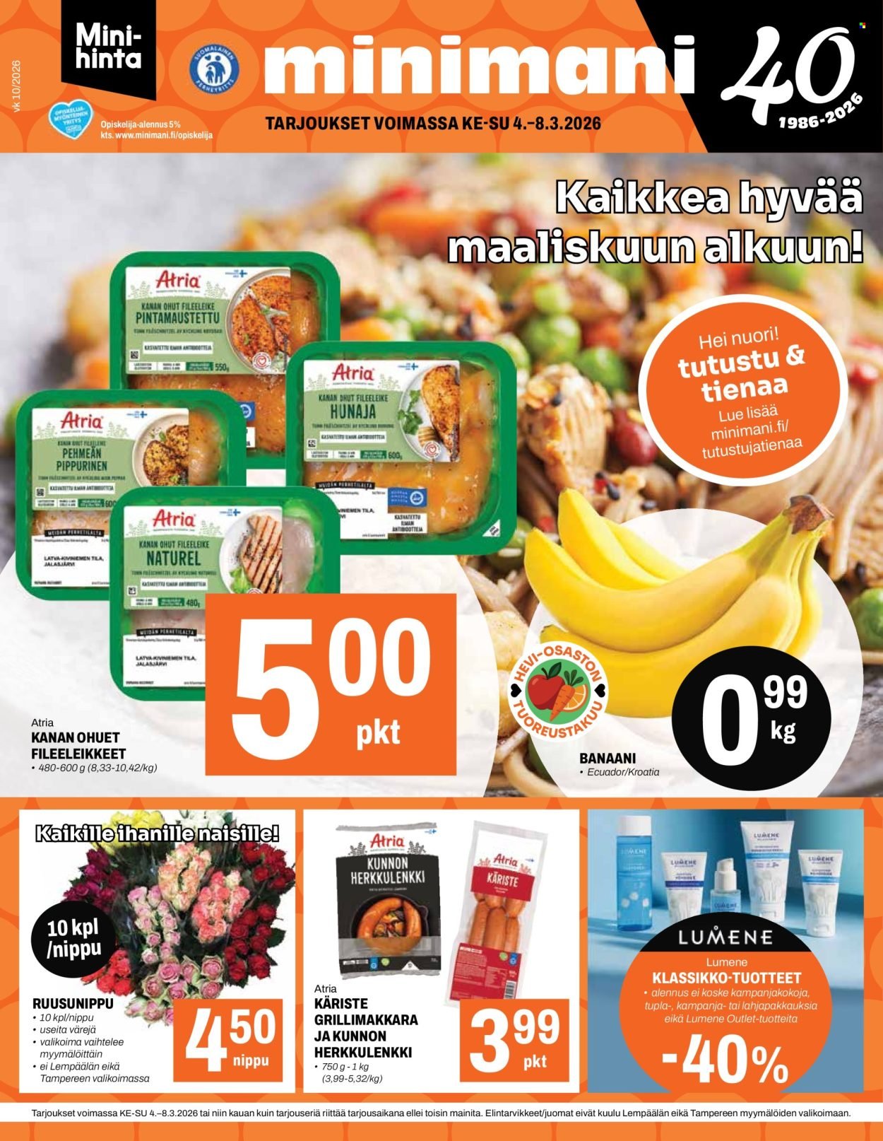 MINIMANI tarjoukset - Alkaen KE 4.3.2026