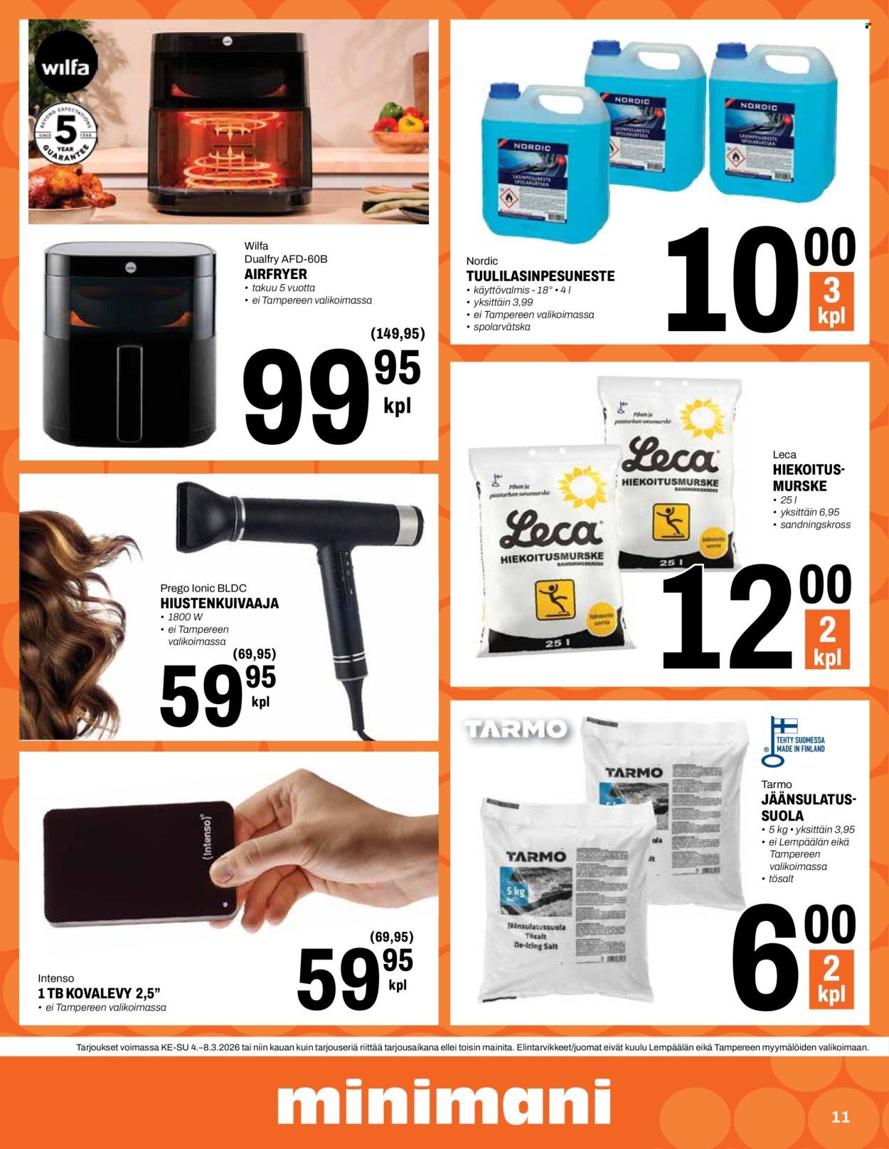 MINIMANI tarjoukset - Alkaen KE 4.3.2026