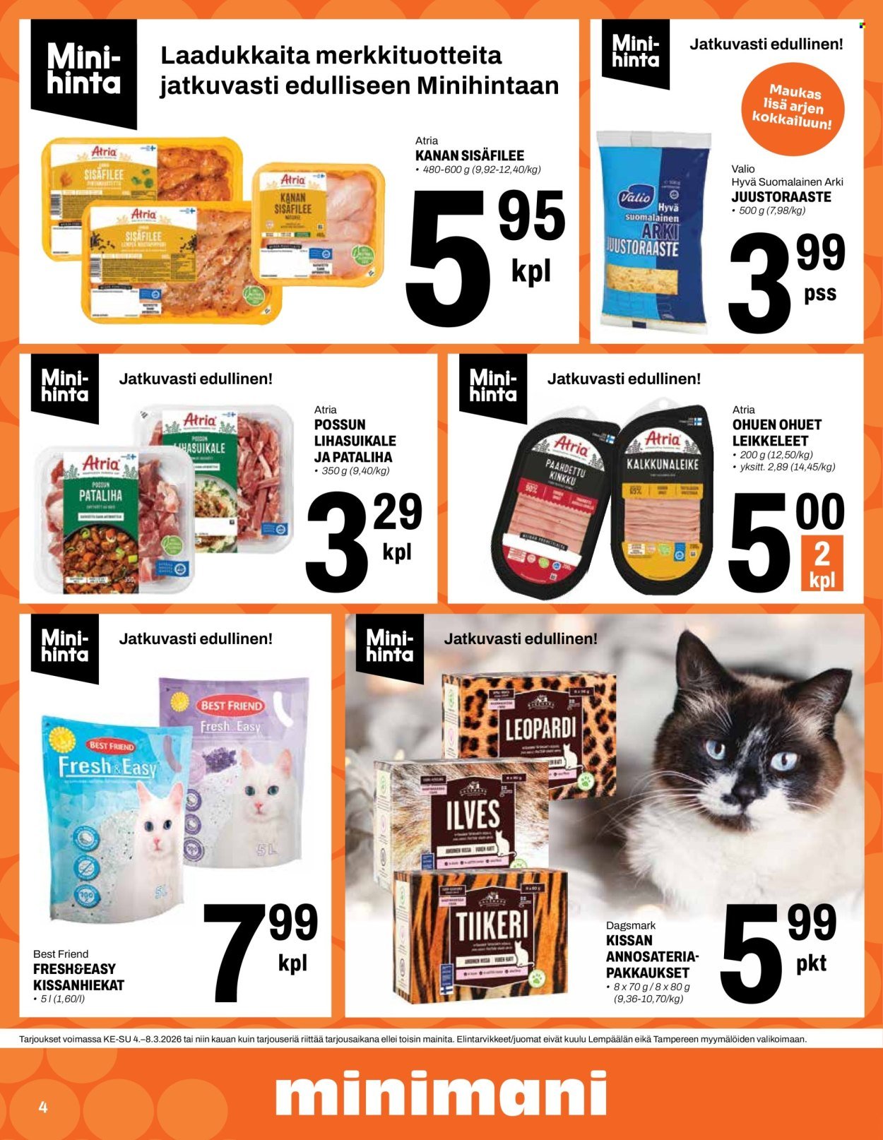 MINIMANI tarjoukset - Alkaen KE 4.3.2026
