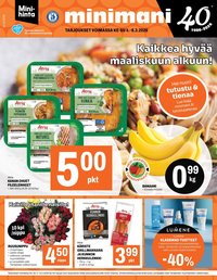 MINIMANI tarjoukset - Alkaen KE 4.3.2026
