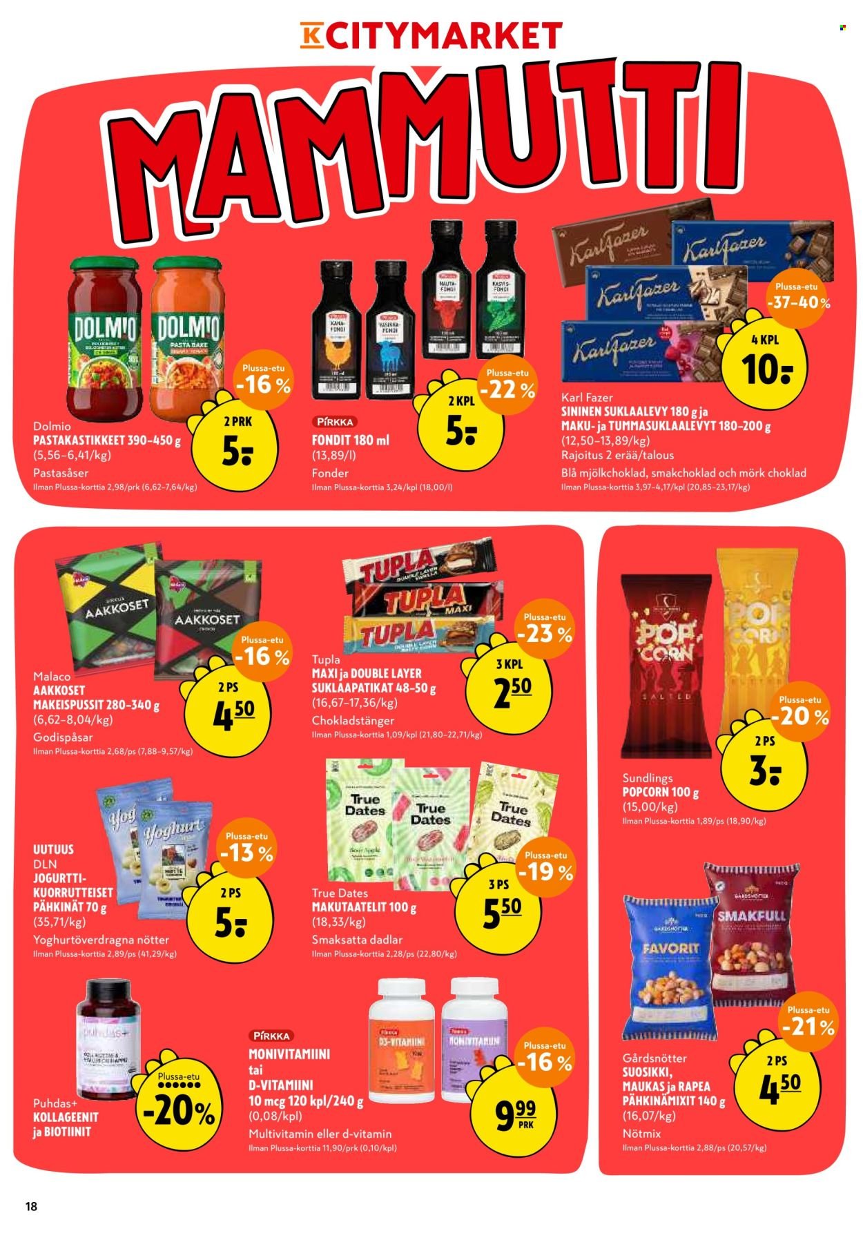 K-CITYMARKET tarjoukset - Alkaen MA 18.5.2026